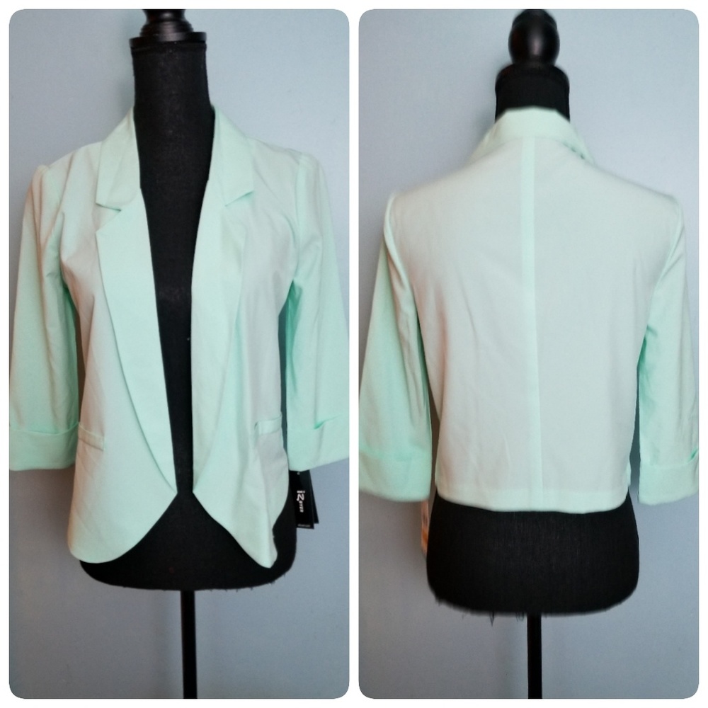 Light Mint Colored Blazer